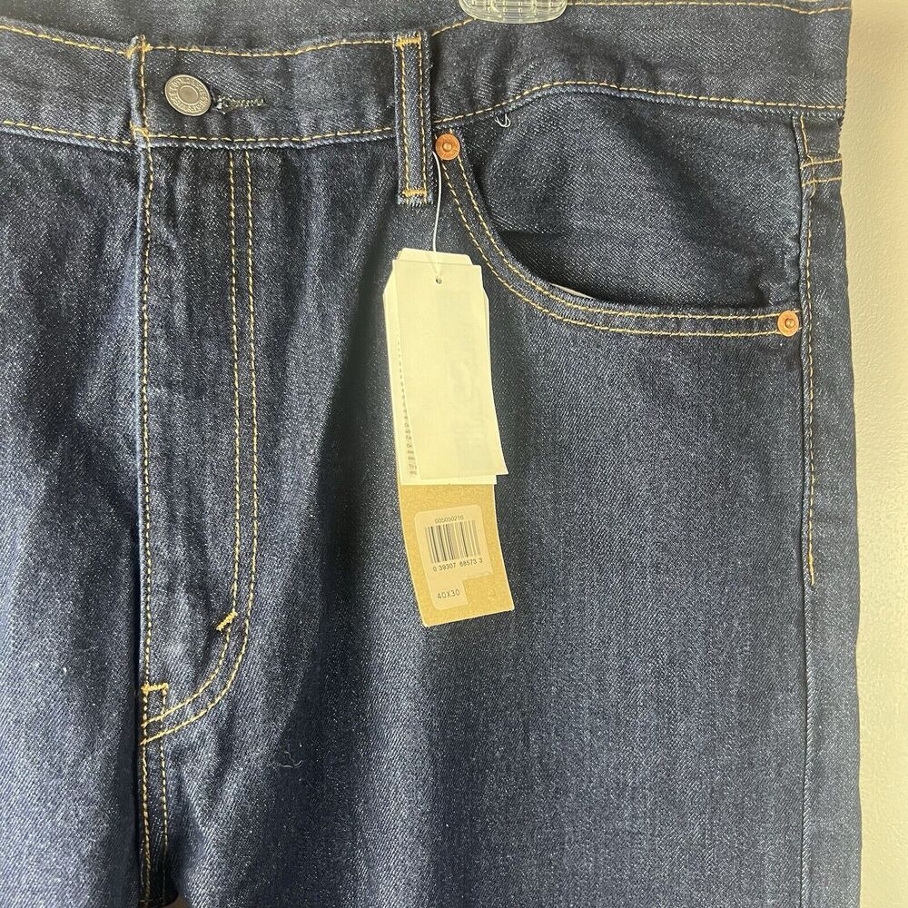NWT Levi’s 505 Regular Fit Men’s Jeans 40 X 30 - Picture 3 of 9